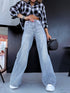 Gray denim pants "URBAN" T395-3